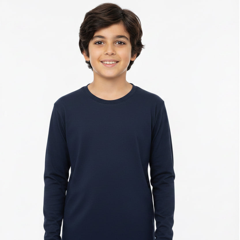Camiseta de Bambú azul marino