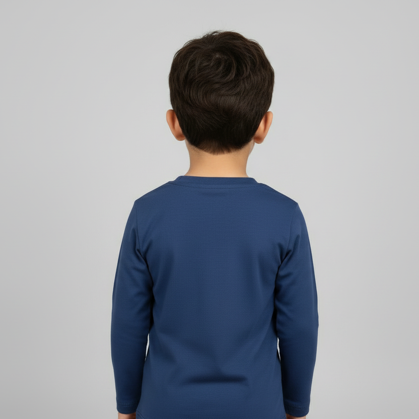 Camiseta de Bambú azul