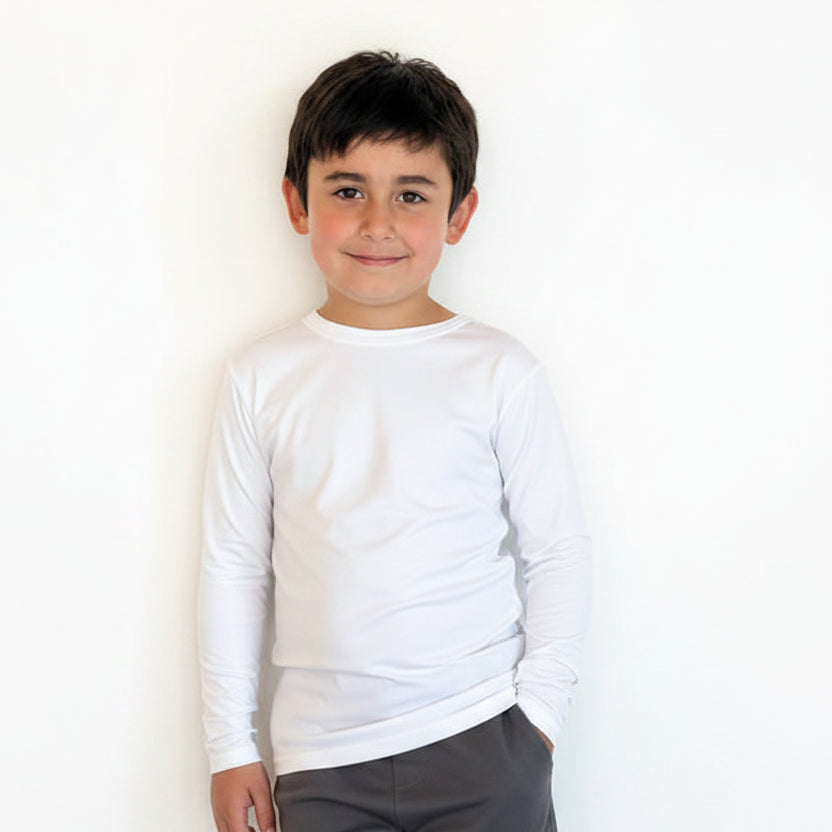 Camiseta de Bambú Blanca