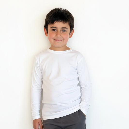 Camiseta de Bambú Blanca