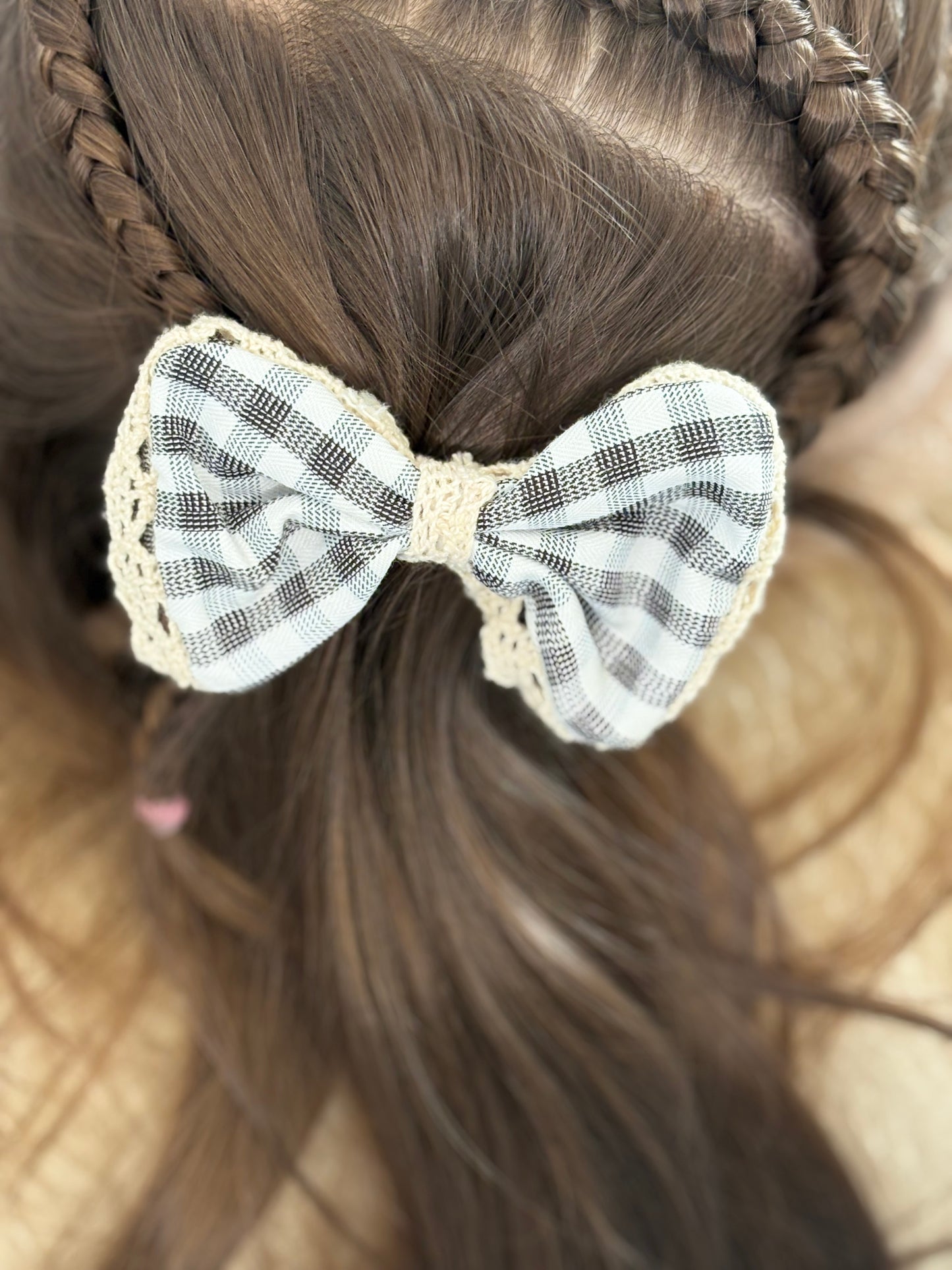 Pack 2 Pinches Lazo Cuadrillé