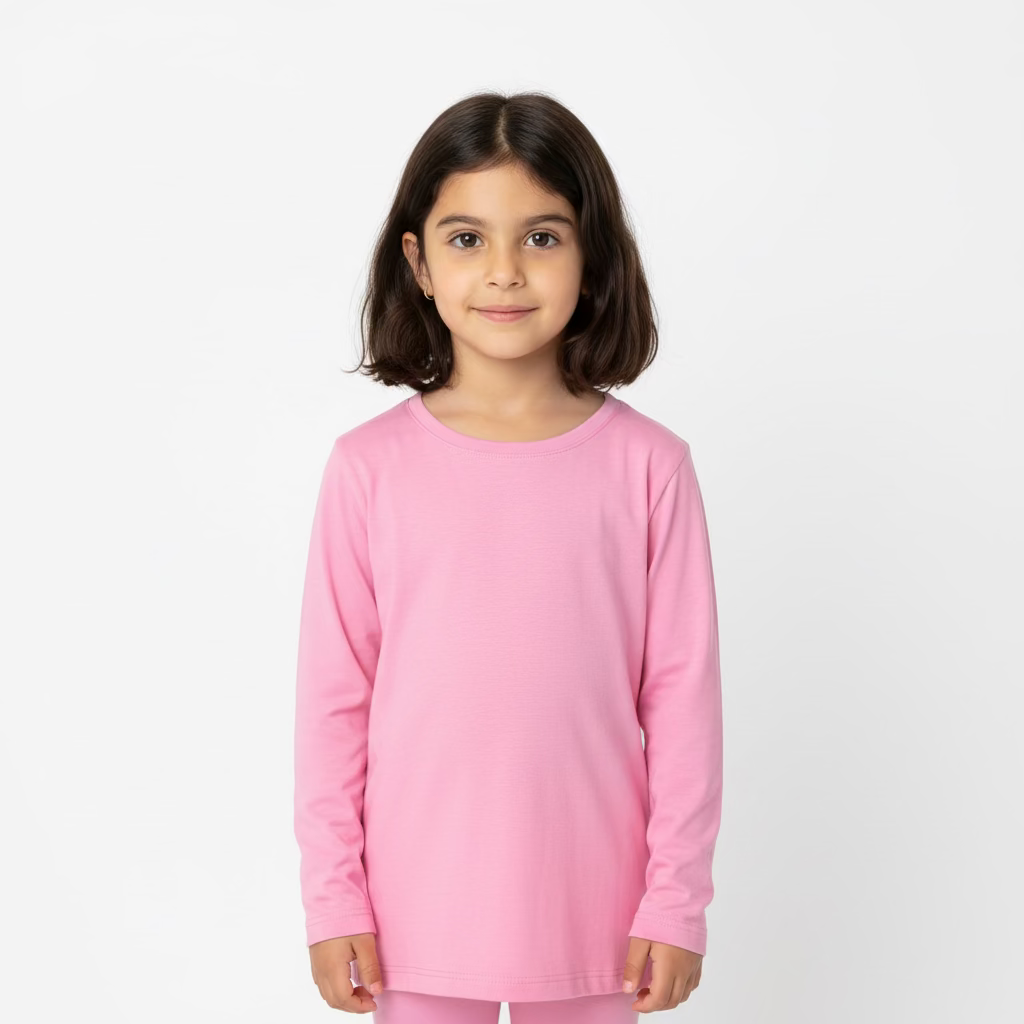 Camiseta de Bambú Rosada
