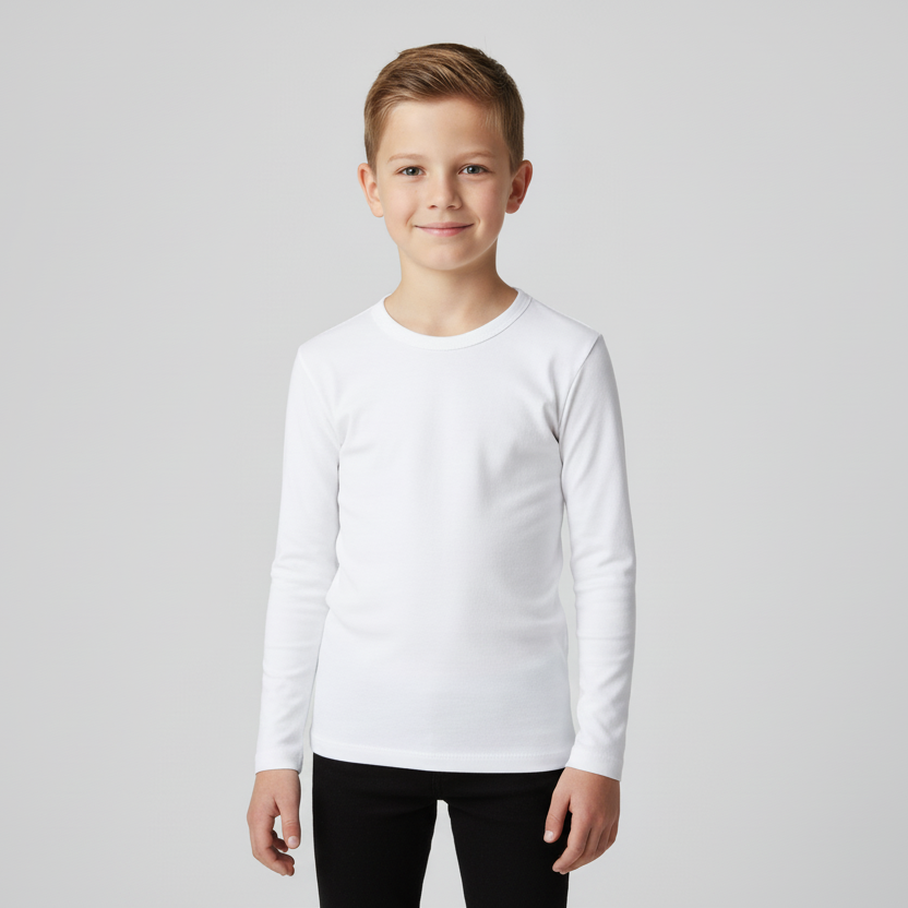 Camiseta Algodón Unisex Blanca