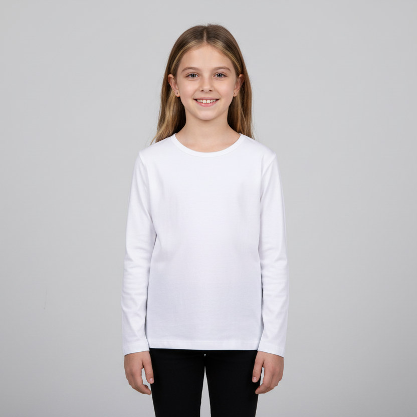 Camiseta Algodón Unisex Blanca