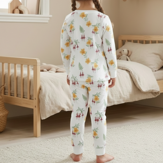 *PREVENTA* Pijama Invierno Niña Franela Algodón Pima Antillanca