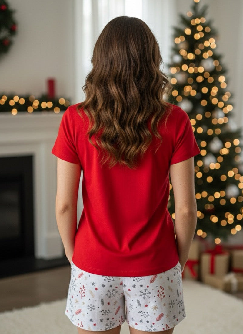 Pijama Navideño Mamá Algodón Premium