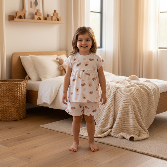 Pijama Abejita · Algodón Pima Jersey