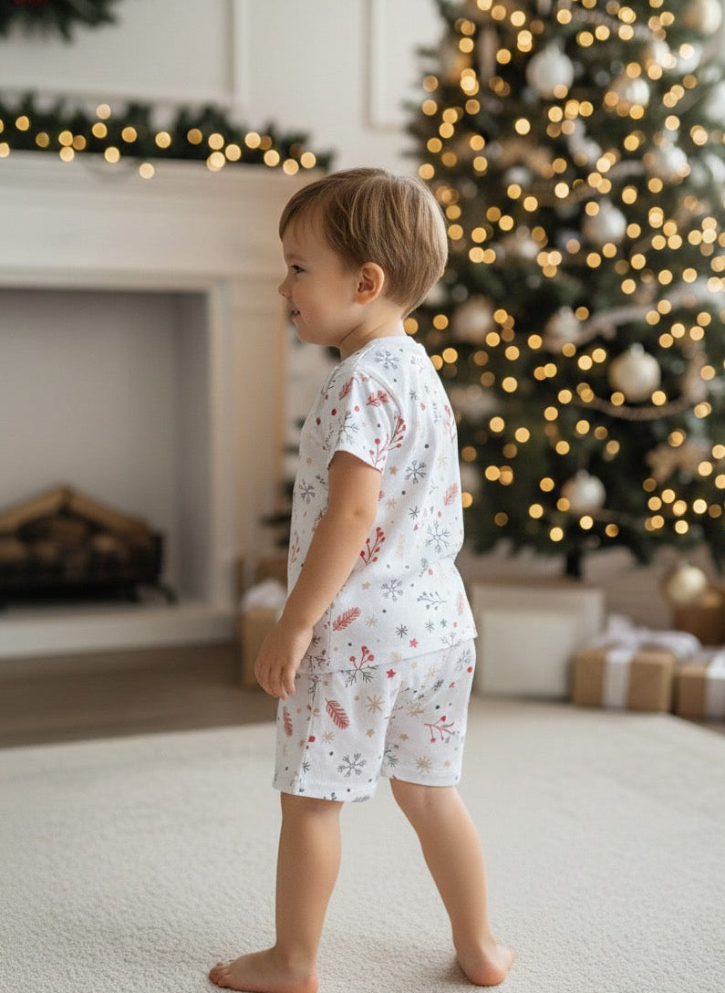 Pijama Navideño Niñito Algodón Premium