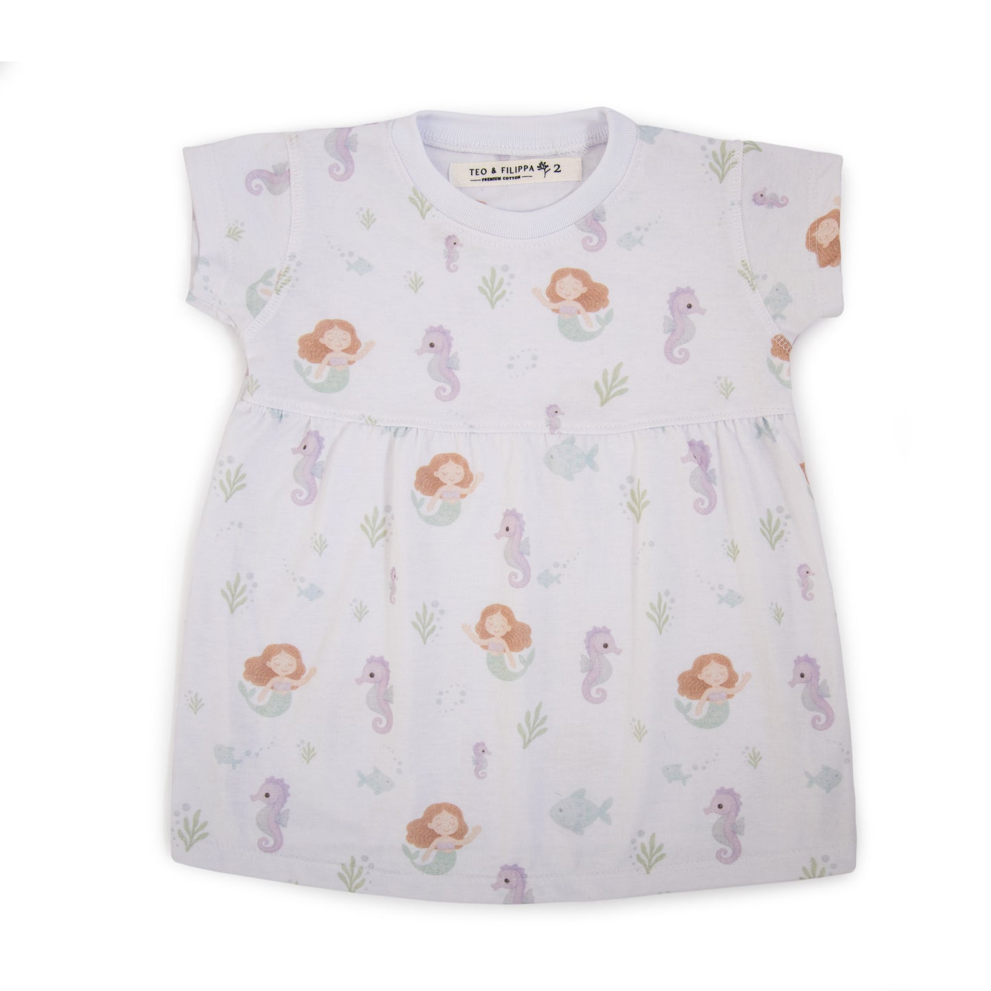 Pijama de Verano Algodón Pima Premium Sirena