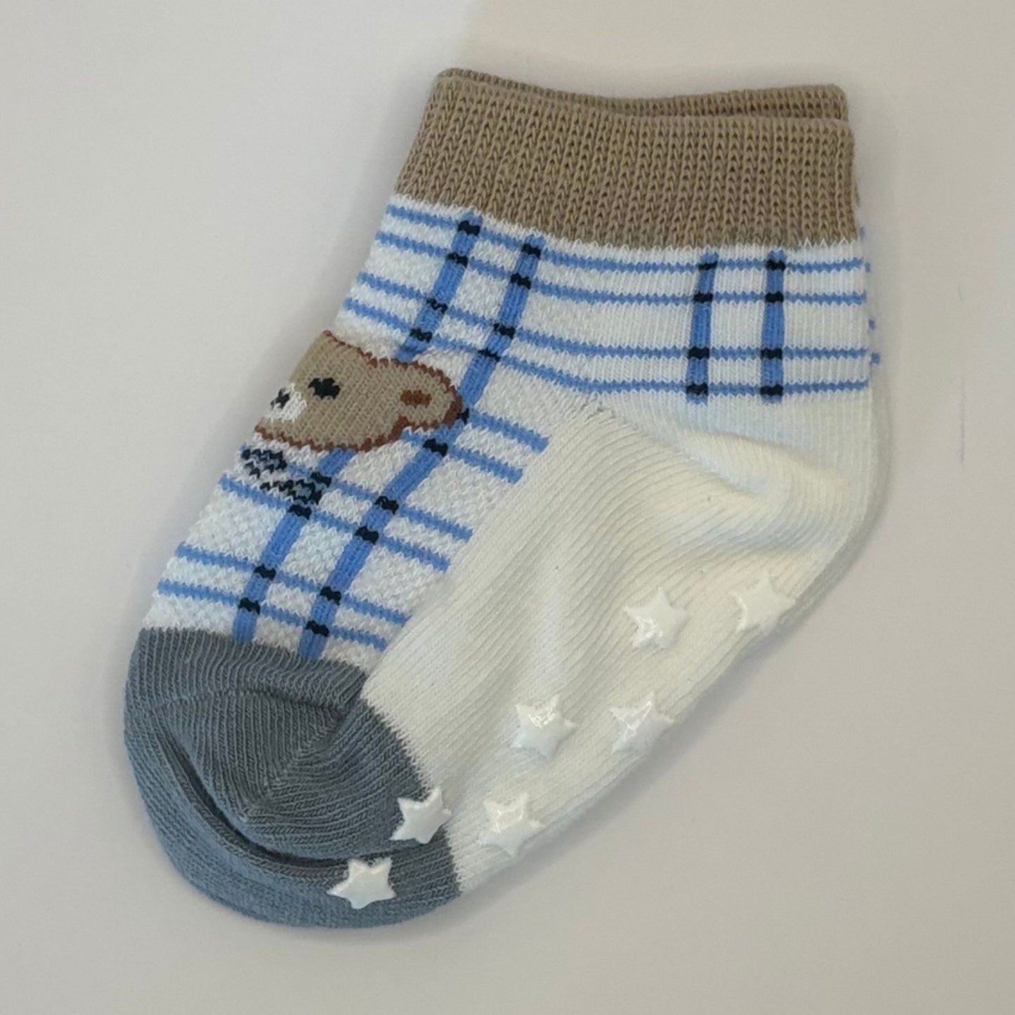 Pack 3 Pares Calcetines Antideslizantes Bear & Stripes