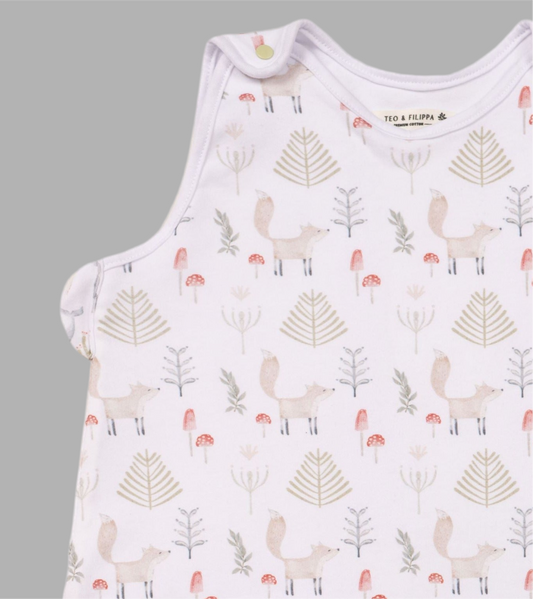 Saquito de Dormir tipo gota Bosque Encantado TOG 1.0