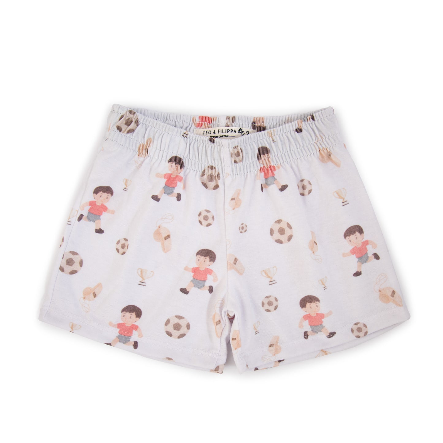 Pijama de Verano Algodón Pima Premium Futbol