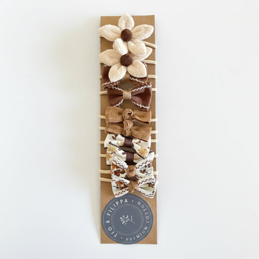 Pack 5 pares de colet Pumpkin Spice