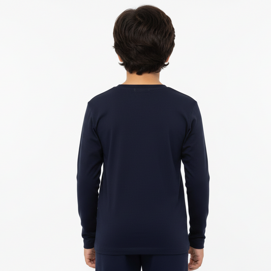 Camiseta de Bambú azul marino