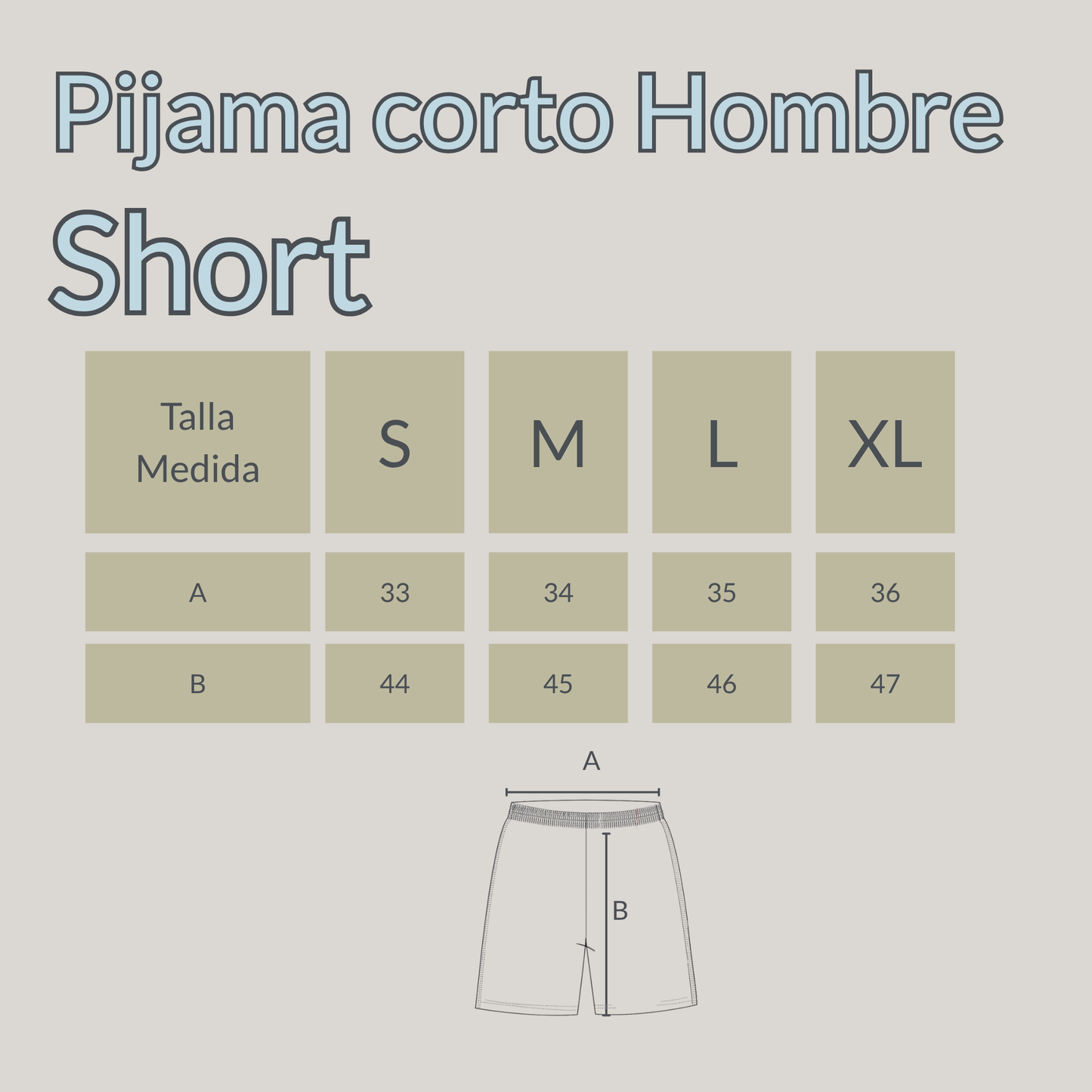 Pijama Brisa Antártica Papá Algodón Pima