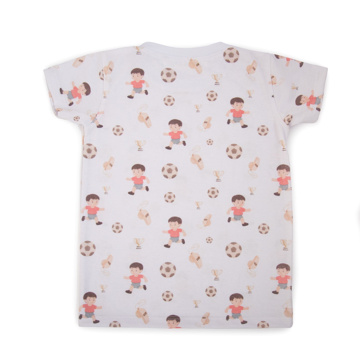 Pijama de Verano Algodón Pima Premium Futbol