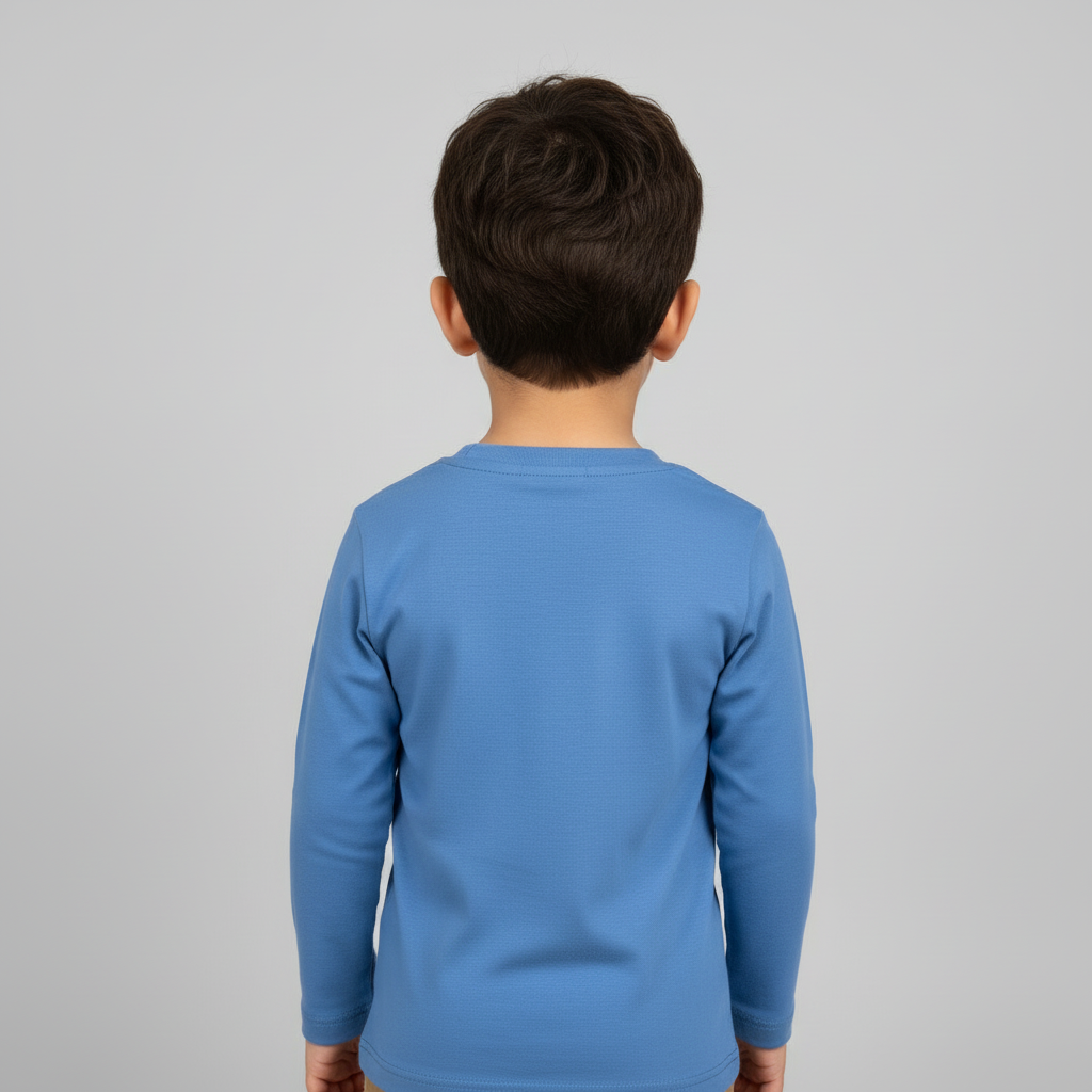 Camiseta de Bambú azul