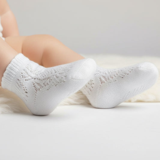 Pack 3 Calcetines Blancos algodón Peinado