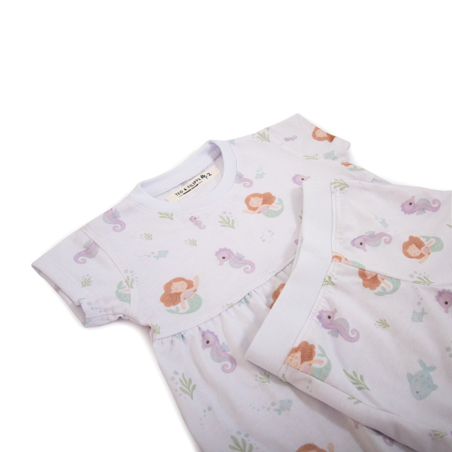 Pijama de Verano Algodón Pima Premium Sirena