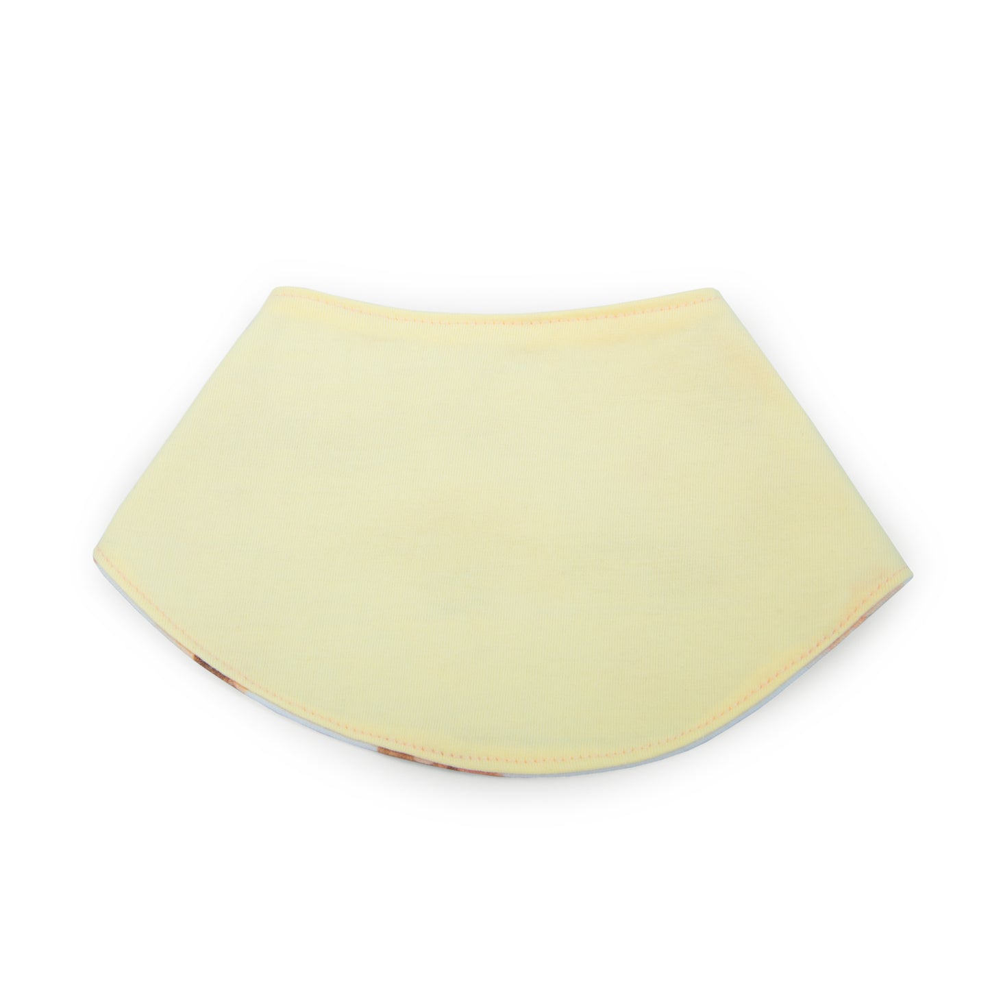 Babero Redondo Abejita de Algodón Reversible