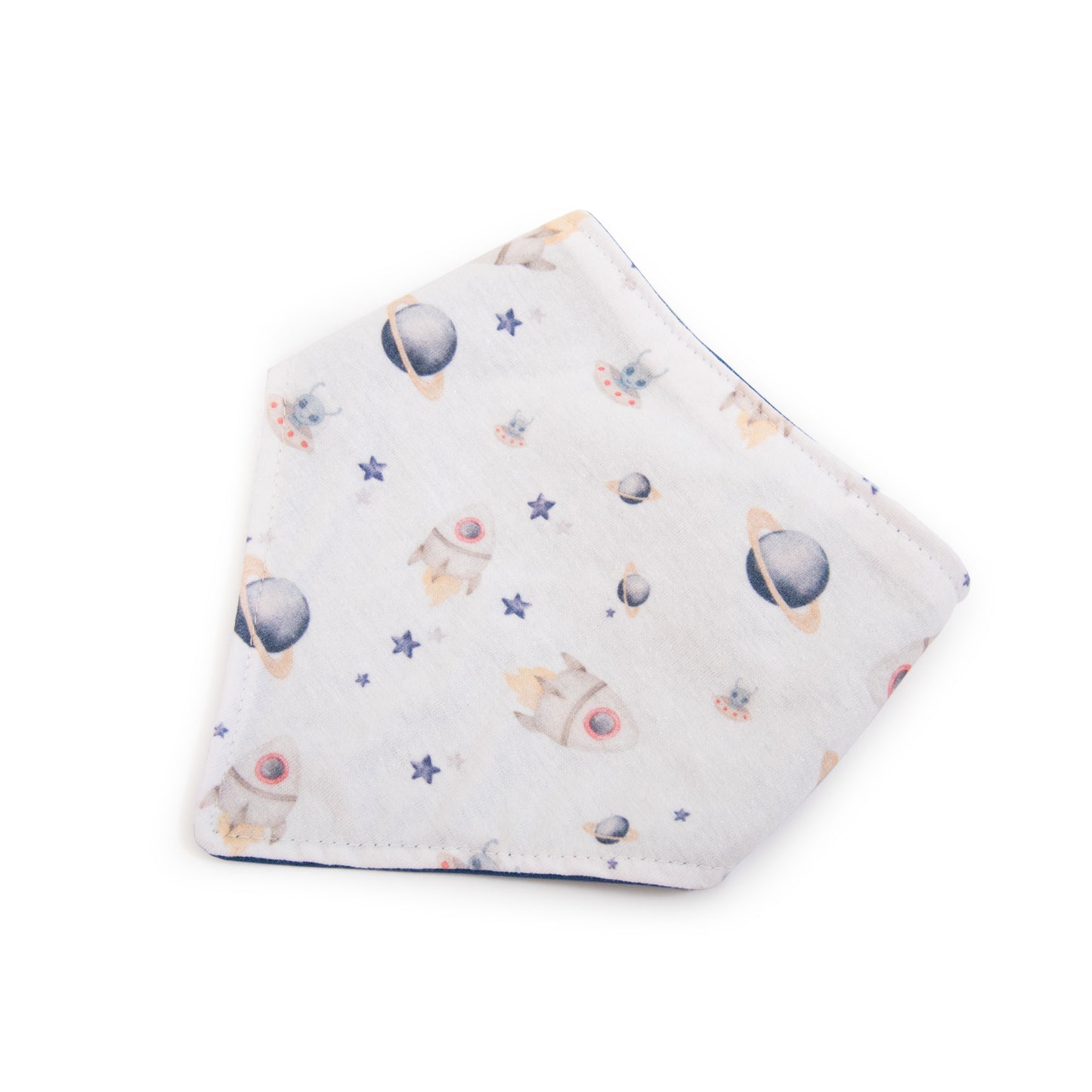 Babero  Bandana  Espacio de Algodón Reversible