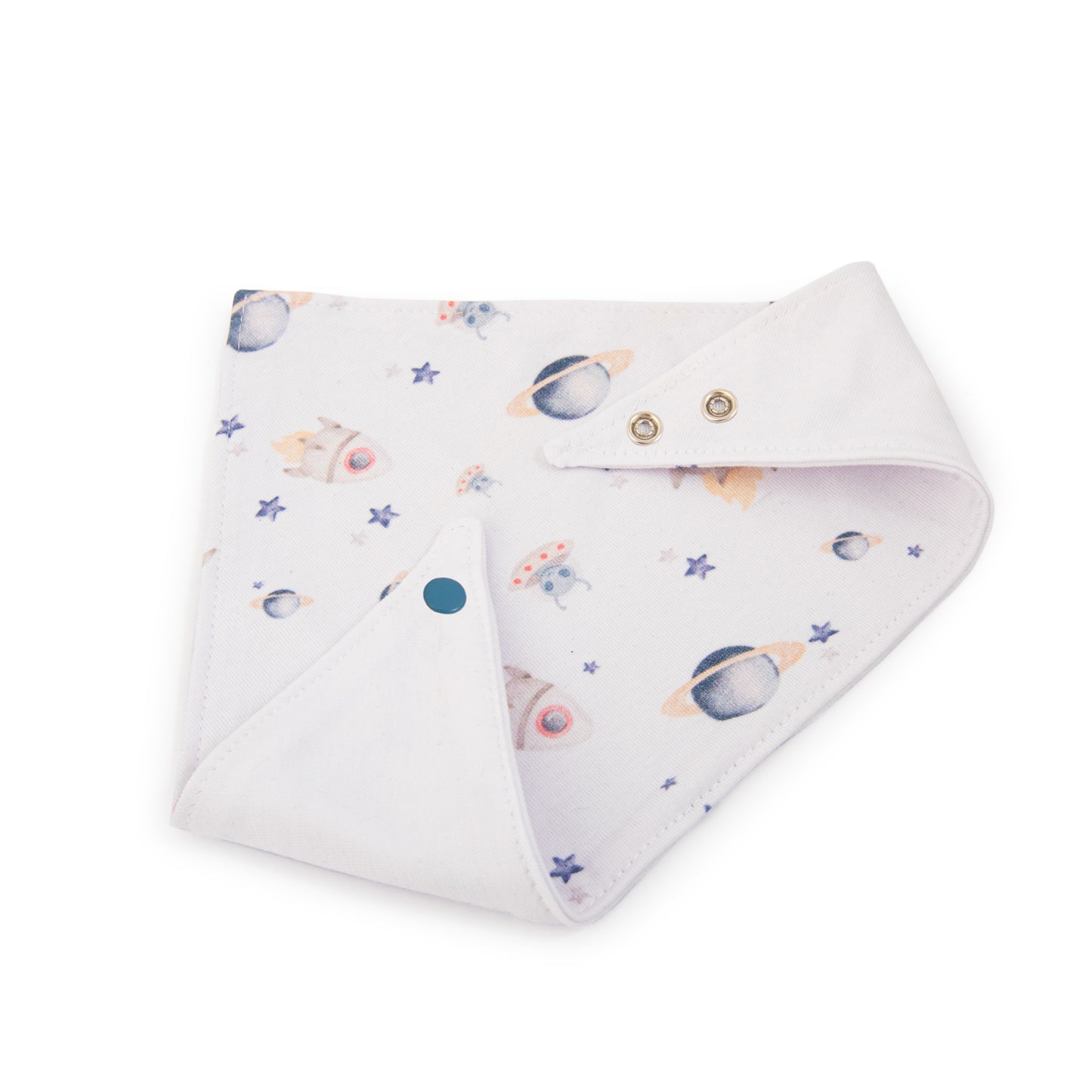 Babero  Bandana  Espacio de Algodón Reversible