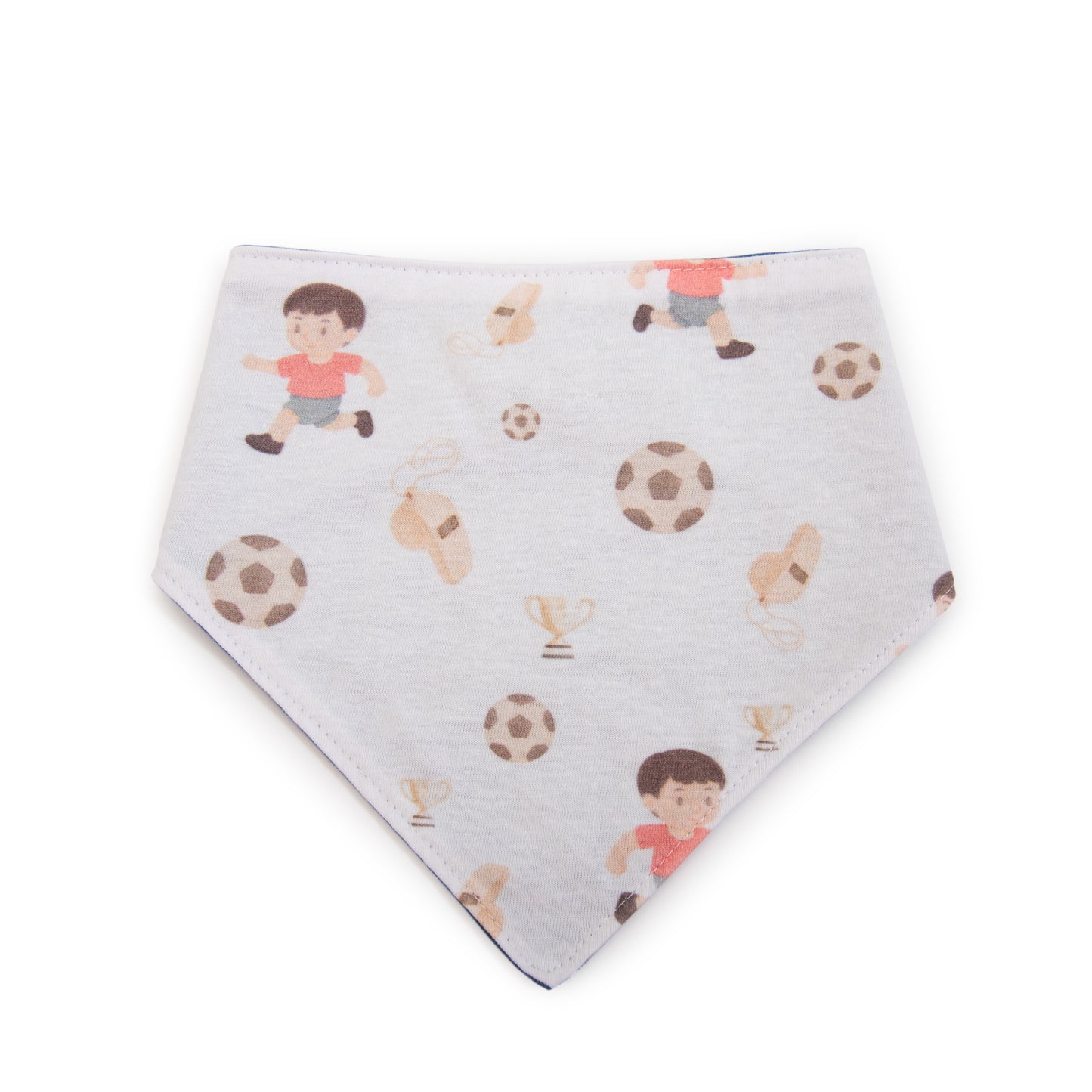 Babero  Bandana  Futbol de Algodón Reversible