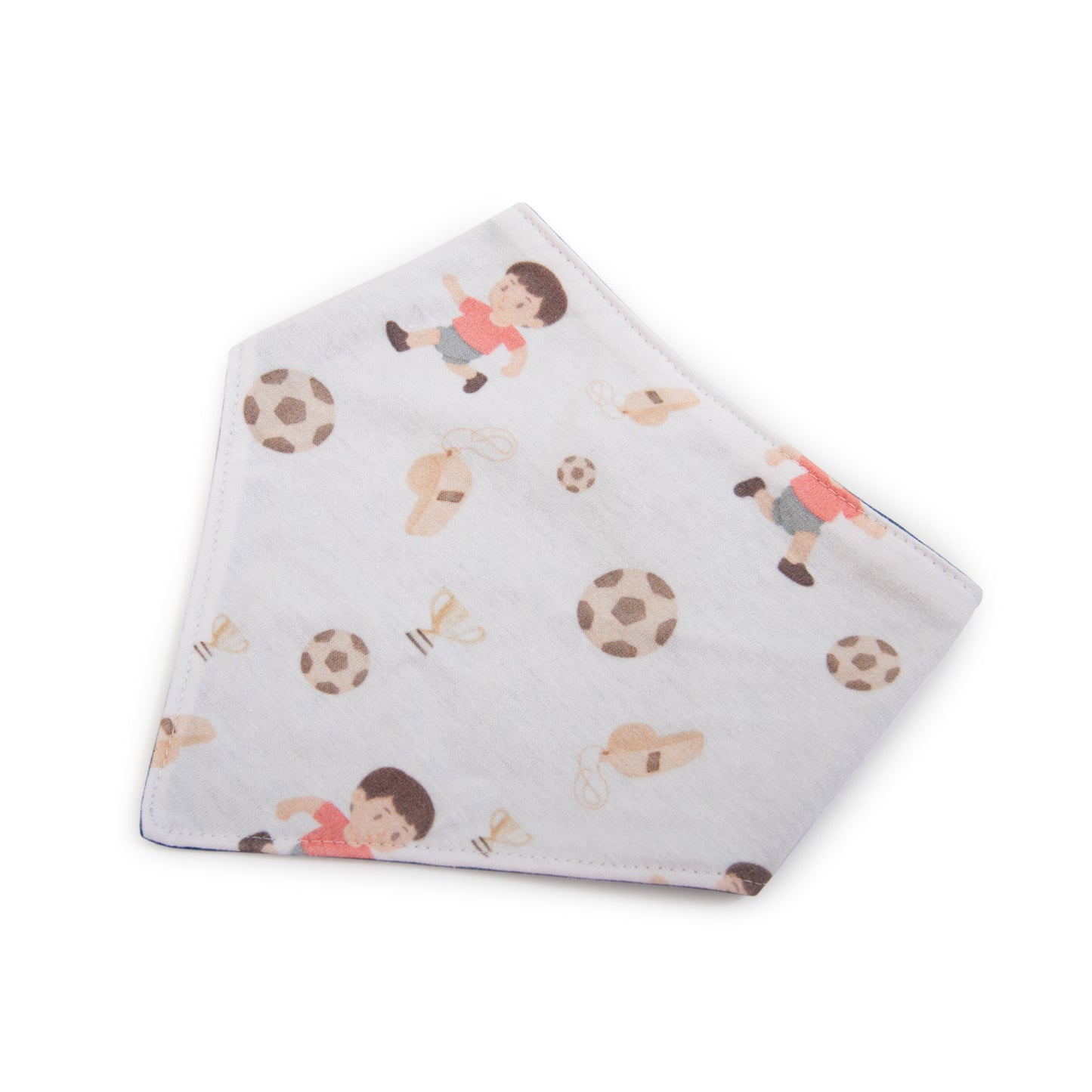 Babero  Bandana  Futbol de Algodón Reversible