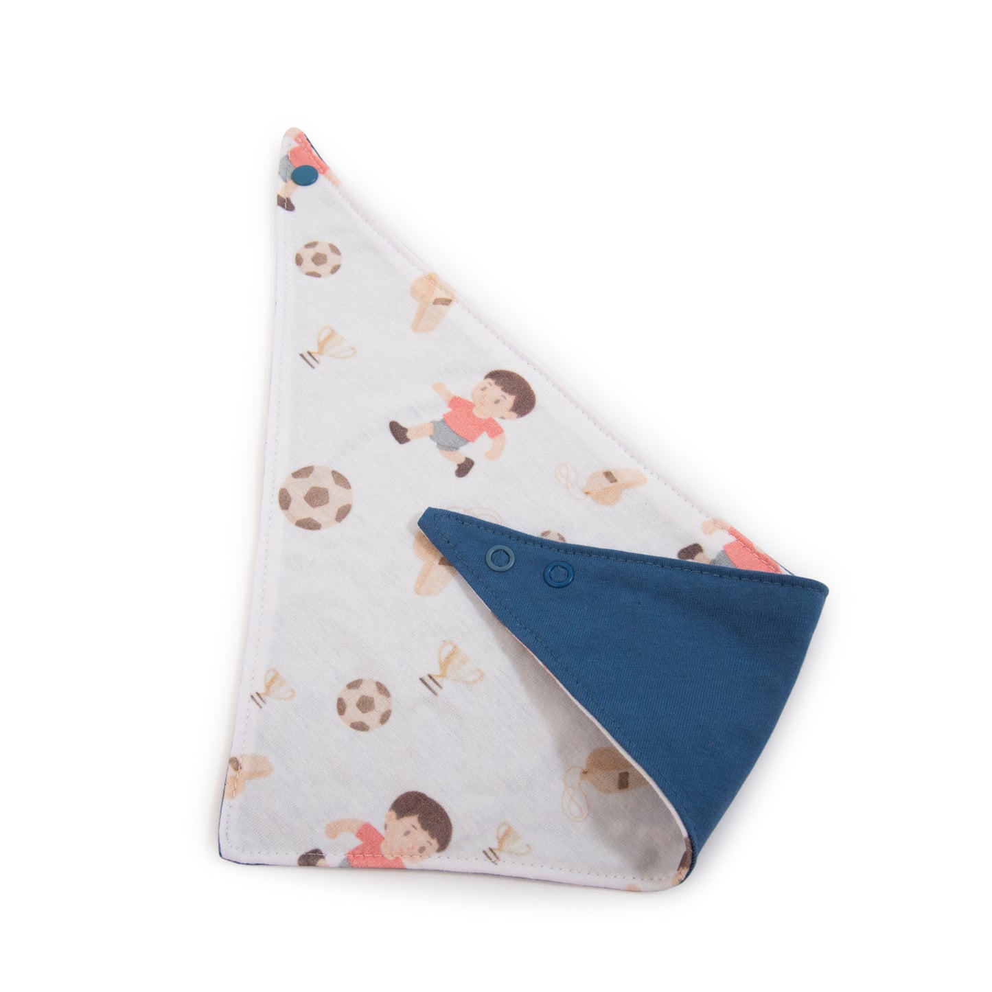 Babero  Bandana  Futbol de Algodón Reversible