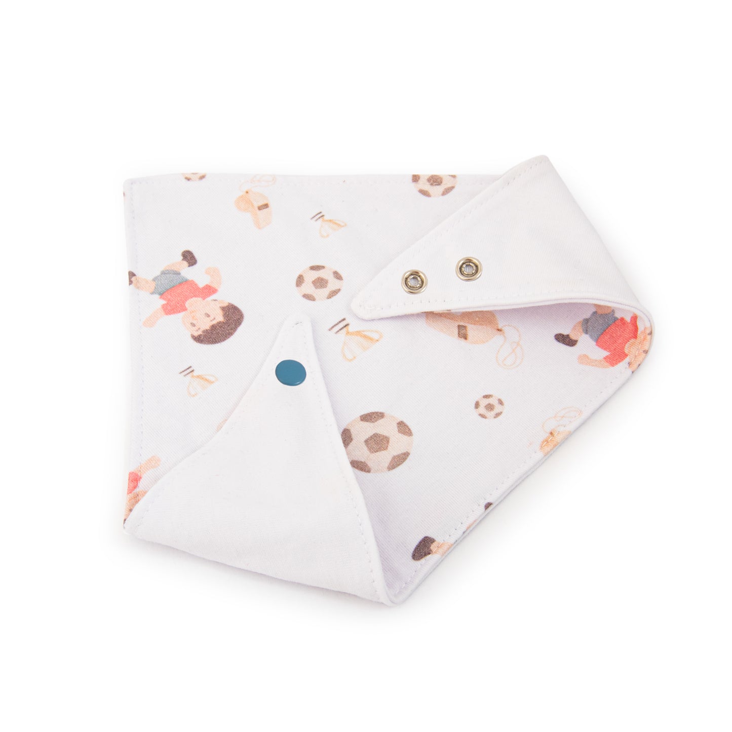 Babero  Bandana  Futbol de Algodón Reversible