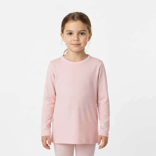 Camiseta de Bambú Rosa Pálido