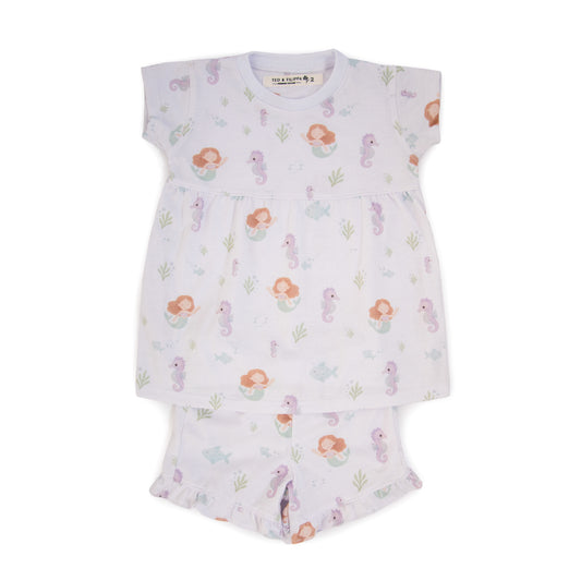 Pijama de Verano Algodón Pima Premium Sirena