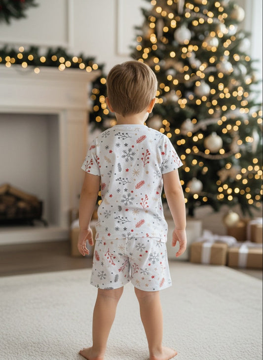 Pijama Navideño Niñito Algodón Premium