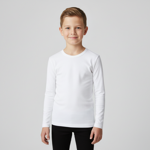 Camiseta Algodón Unisex Blanca