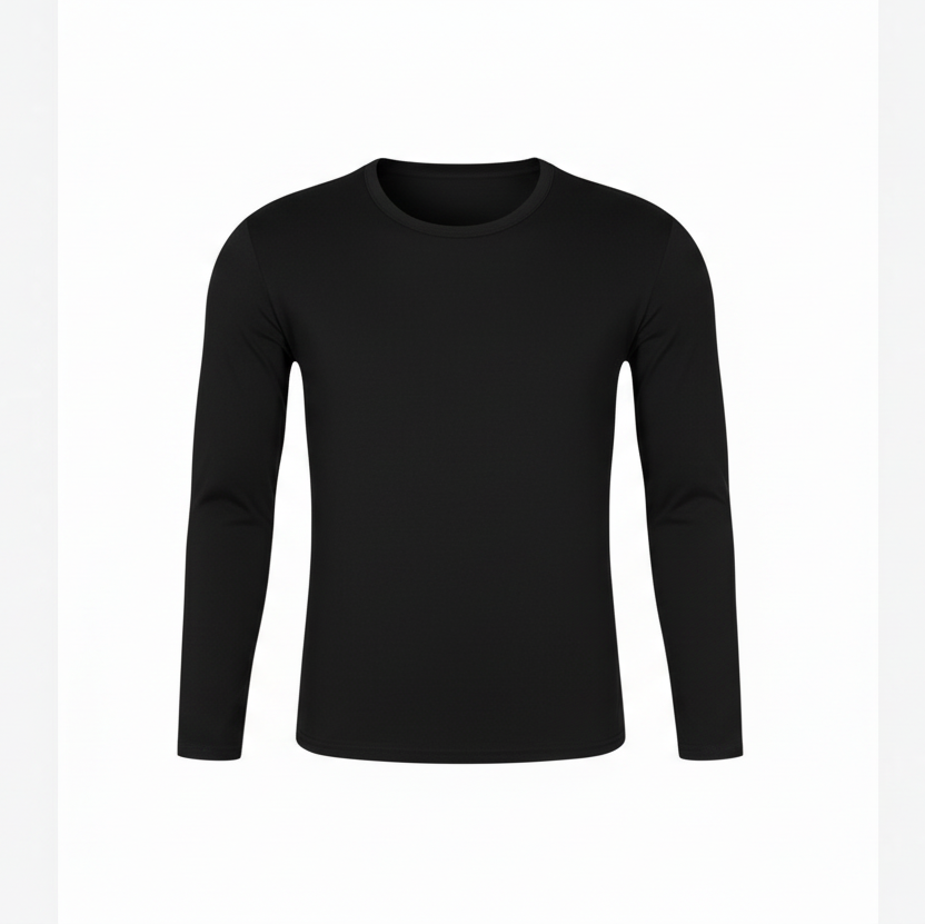 Camiseta Algodón Unisex Negra