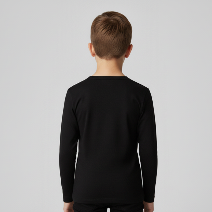 Camiseta Algodón Unisex Negra