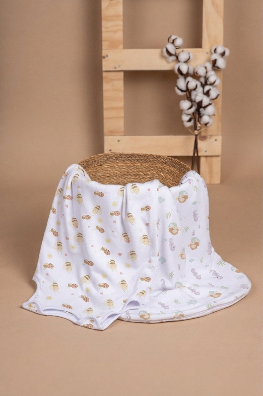 Saquito de Dormir Reversible Tipo Gota, Algodón Pima, Niña TOG 2.0