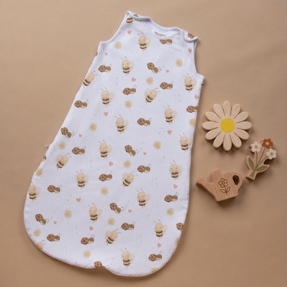 Saquito de Dormir Reversible Tipo Gota, Algodón Pima, Niña TOG 2.0