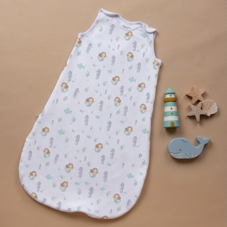 Saquito de Dormir Reversible Tipo Gota, Algodón Pima, Niña TOG 2.0