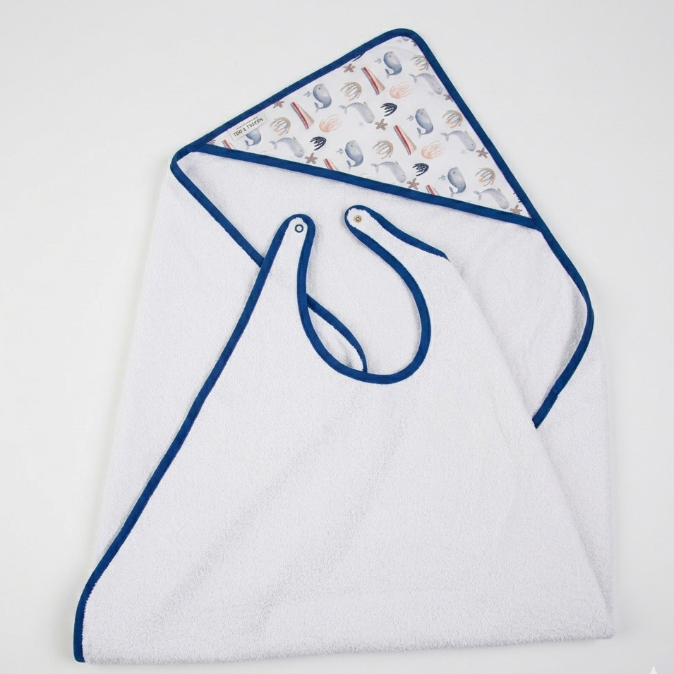 Toalla Delantal XL Marino