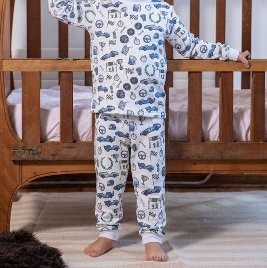 Pijama Invierno Niño Franela Algodón Pima Monza