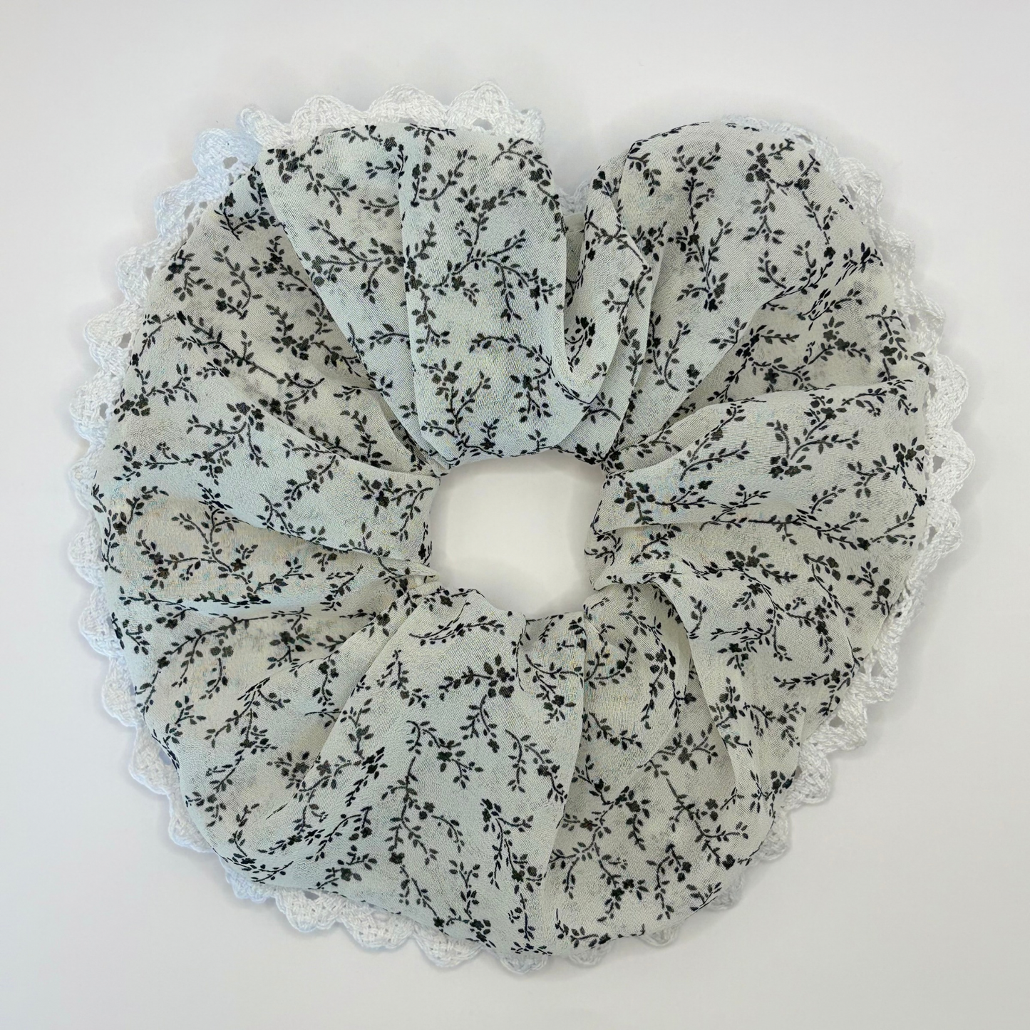 Pack 3 Scrunchies con encaje