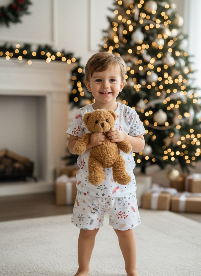 Pijama Navideño Niñito Algodón Premium