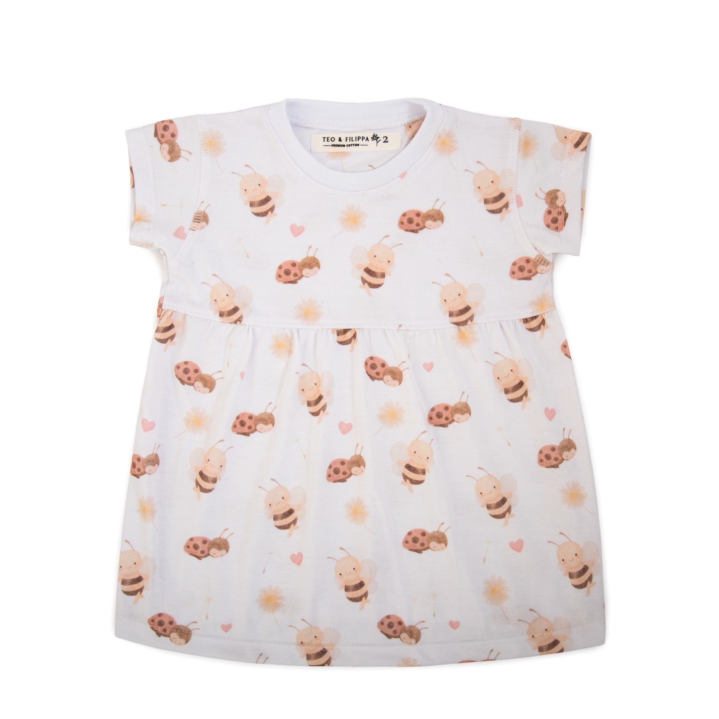 Pijama de Verano Algodón Pima Premium Abejita