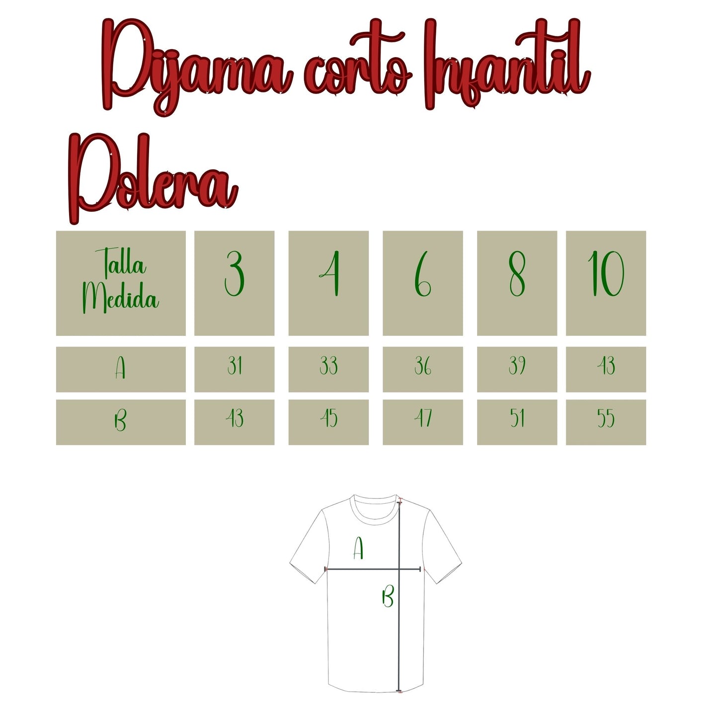 Pijama Navideño Infantil Algodón Premium