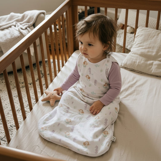 Saquito de Dormir Reversible Tipo Gota, Algodón Pima, Niña TOG 3.0