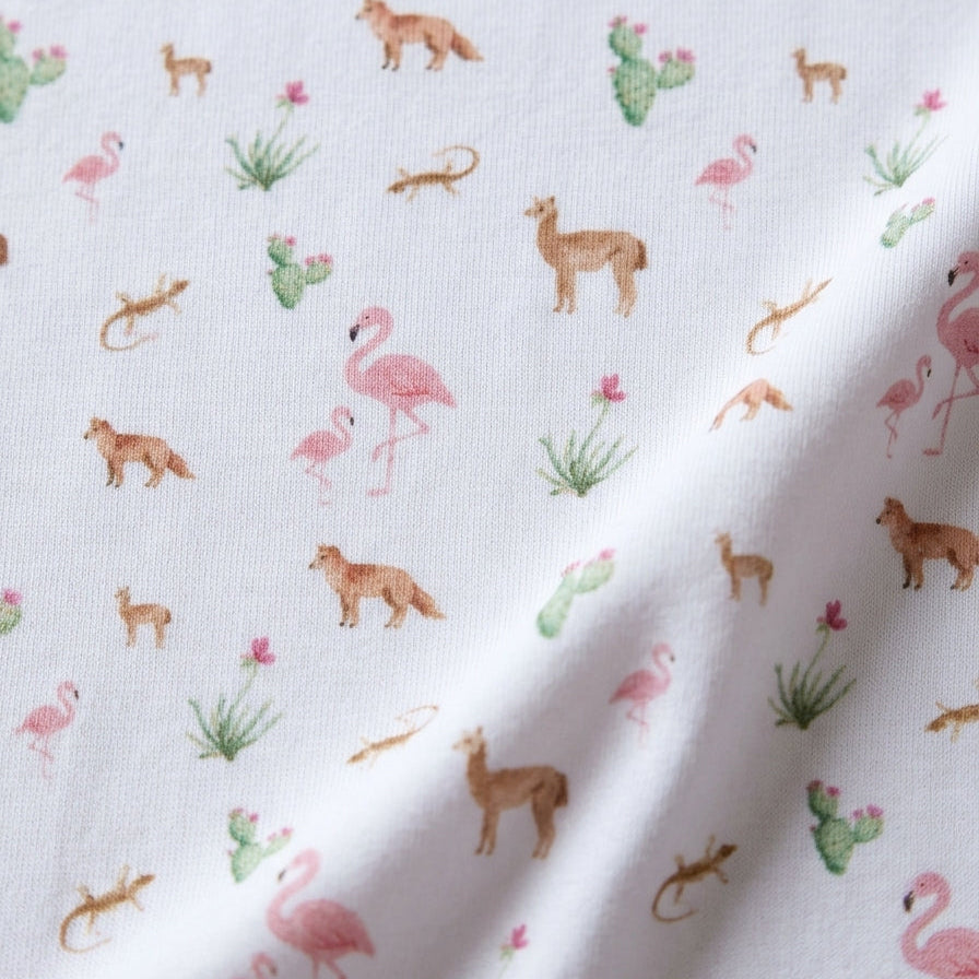Pijama Brisa Atacama Ancestral Niña · Algodón Pima Jersey